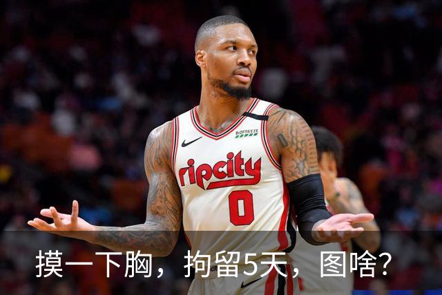 摸一下胸，拘留5天，图啥？